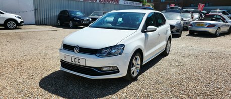 Volkswagen Polo MATCH TSI.. 11 MAIN DEALER SERVICES.. 1 PREVIOUS KEEPER.. £20 ROAD TAX..A/C 1