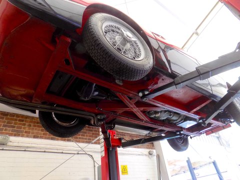 Austin Healey 100/6 BN4 38