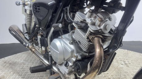 Ajs Tempest CADWELL 2019 12K RUNNING PROJECT CAFE RACER BIKE 125CC 11