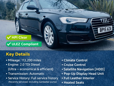 Audi A6 AVANT TDI ULTRA SE