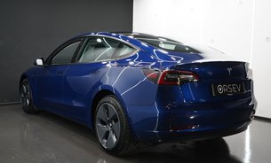 Tesla Model 3 Long Range Tow Bar! Enhanced AP Heat Pump Deep Metallic Blue  4