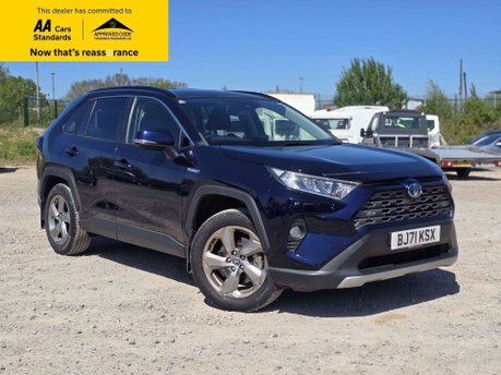 Toyota Rav4 2.5 VVT-h GPF Design SUV 5dr Petrol Hybrid CVT 4WD Euro 6 (s/s) (222 ps) 2