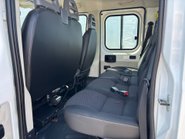 Peugeot Boxer 335 2.2 Hdi 130 ps Crew Cab Tipper - Air Con - Ex MOD 15