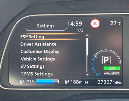Nissan LEAF Leaf E+ Tekna 62 kw/h battery, 239 mile range, 5dr 25