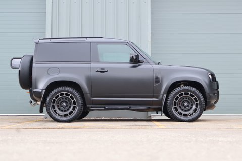 Land Rover Defender 90 D250 HARD TOP MHEV styled by Seeker with a matt PPF award winning looks  9