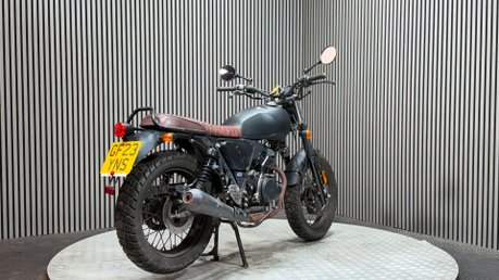 WK Bikes Scrambler 2023 ONLY 6K RUNNING PROJECT BIKE SPARES OR REPAIR 125CC 3
