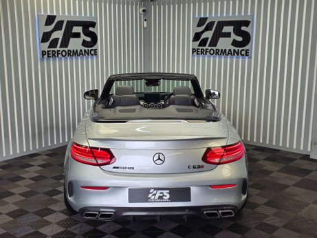 Mercedes-Benz C Class 4.0 C63 V8 BiTurbo AMG S (Premium) Cabriolet 2dr Petrol SpdS MCT Euro 6 (s/ 43