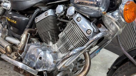 Yamaha XV VIRAGO 1997 ONLY 16K PROJECT CRUISER BIKE 535CC 16