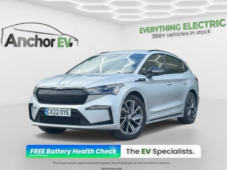 Skoda Enyaq 82kWh 80x SportLine SUV 5dr Electric Auto 4WD (DC125kW) (265 ps)