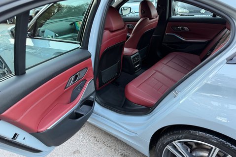 BMW 3 Series 330E M SPORT PHEV -TACORA RED LEATHER -COMF/VIS PACKS -HARMAN KARDON -VATQ 30