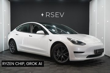 Tesla Model 3 Standard Range Plus Ryzen Chip GROK AI LFP Battery Heat Pump 1 Owner VatQ