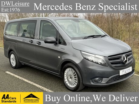 Mercedes-Benz eVito 100 KWH Tourer Pro L2 Auto Electric 9 SEATER/LWB/PARKTRONIC/VAT Q