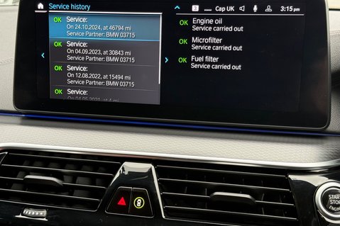 BMW 5 Series 520D M SPORT TOURING -FULL SERVICE HISTORY -TWIN DASHCAMS -GHOST -BIG AUDIO 46