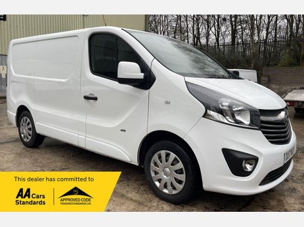 Vauxhall Vivaro 1.6 CDTi 2900 Sportive Panel Van 5dr Diesel Manual L1 H1 Euro 6 (120 ps)