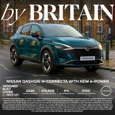 Nissan Qashqai by Britain.