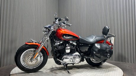 Harley-Davidson Sportster 1200 XL1200C 2011 ONLY 7K NEW MOT CUSTOM CRUISER BIKE 10