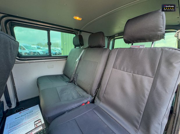 Volkswagen Transporter Crew Cab SWB L1H1 Highline T32 Air Con Alloys Sensors EURO 6 NO VAT 12