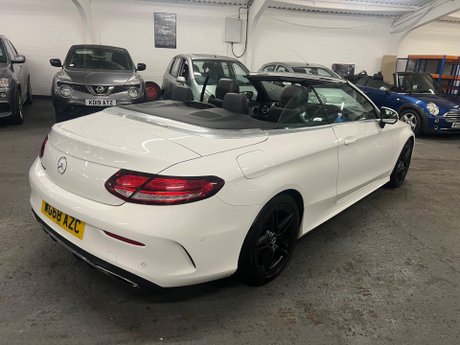 Mercedes-Benz C Class 1.5 C200 MHEV AMG Line Cabriolet G-Tronic+ Euro 6 (s/s) 2dr 12