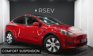 Tesla Model Y LONG RANGE AWD Red Multi Coat Comfort Suspension GROK AI One Owner VAT Q 1