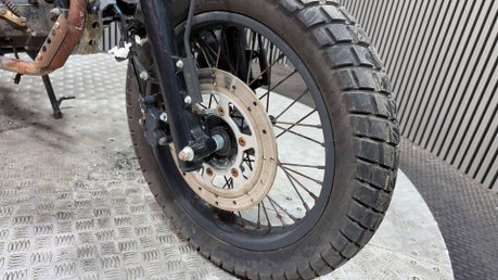 WK Bikes Scrambler 2021 50CC GEARED BIKE SPARES OR REPAIR PROJECT BIKE 13