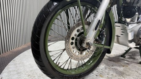 Royal Enfield Bullet 500 CLASSIC 2020 ONLY 11K ARMY COLOUR SCHEME 500CC A2 23