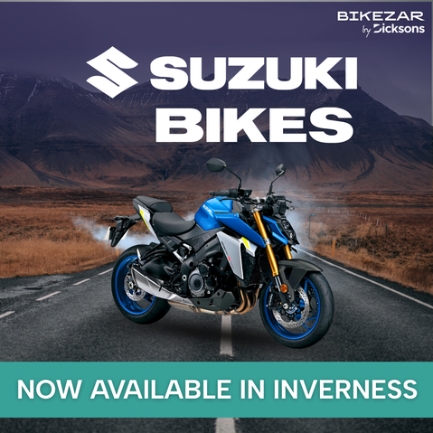 Suzuki Bikes available now in Inverness.