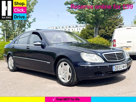 2002 MERCEDES S CLASS 5.8 S600 L LIMOUSINE 4DR PETROL AUTOMATIC 333 G KM, 367 BHP... photo