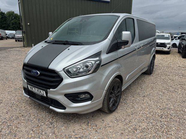 Ford Transit Custom LWB L2H1 Low Roof Sport 280 Air Con Alloys Sensors Cam Tow Bar EURO 6 2