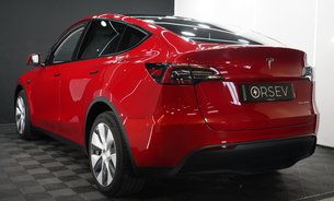Tesla Model Y LONG RANGE AWD Red Multi Coat Comfort Suspension GROK AI One Owner VAT Q 3