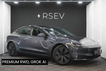 Tesla Model 3 Premium RWD GROK AI Rear Screen Heated & Vented Seats Premium Sound VAT Q