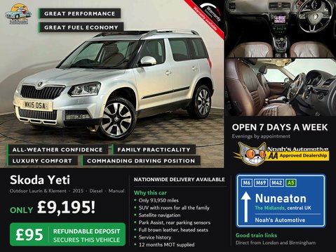Skoda Yeti Outdoor OUTDOOR LAURIN & KLEMENT 2.0 TDI 170 4X4 2