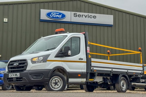 Ford Transit Dropside XLWB L4 350 Leader EURO 6 SELECT