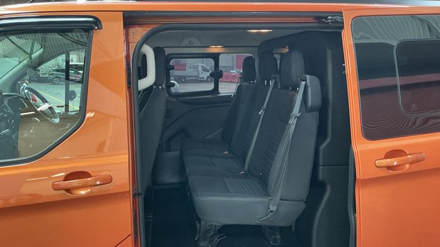 Ford Transit Custom Crew Cab [SOLD] LWB L2H1 Low Roof Limited 320 Air Con Alloys EURO 6 NO VAT 8