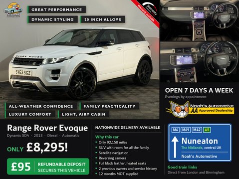 Land Rover Range Rover Evoque SD4 DYNAMIC 2