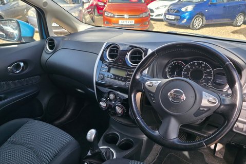 Nissan Note ACENTA.. BLUETOOTH.. A/C.. 1 PREVIOUS KEEPER.. £20 ROAD TAX 5