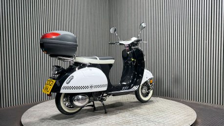 Ajs MODENA 2021 ONLY 800 MILES MODERN RETRO SCOOTER 125CC MOT OCTOBER 2027 3