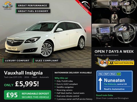 Vauxhall Insignia TECH LINE CDTI 170 AUTOMATIC 2