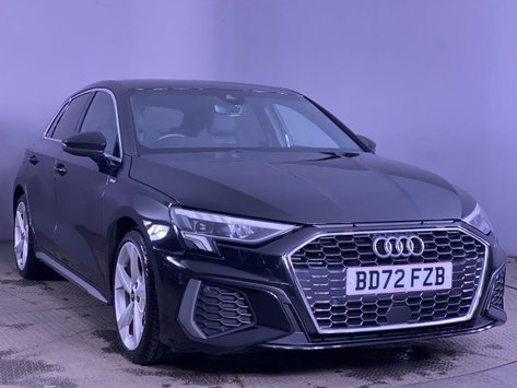 Audi A3 1.0 TFSI 30 S line Sportback 5dr Petrol S Tronic Euro 6 (s/s) (110 ps) Air