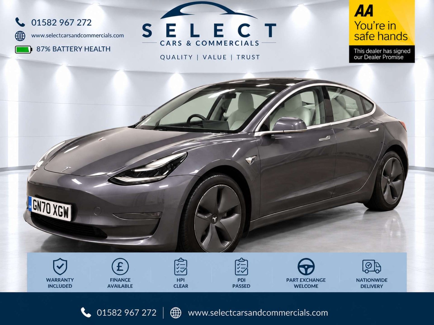 2020 TESLA MODEL 3