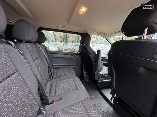 Mercedes-Benz Vito Crew Cab AUTO XLWB L3H1 Premium Plus 116 Alloys Sensors Tow Bar NO VAT EURO 17