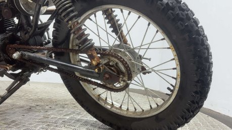 Yamaha YBR 125 2005 SCRAMBLER PROJECT BUILD 125CC LEARNER SPARES OR REPAIR 16