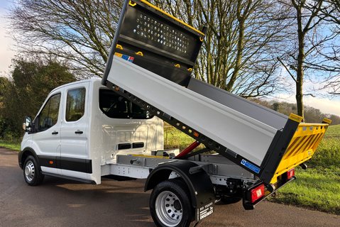 Ford Transit 350 Drw L3 Leader 130 ps Crew Cab Tipper - Air Con / Tow Axle 6