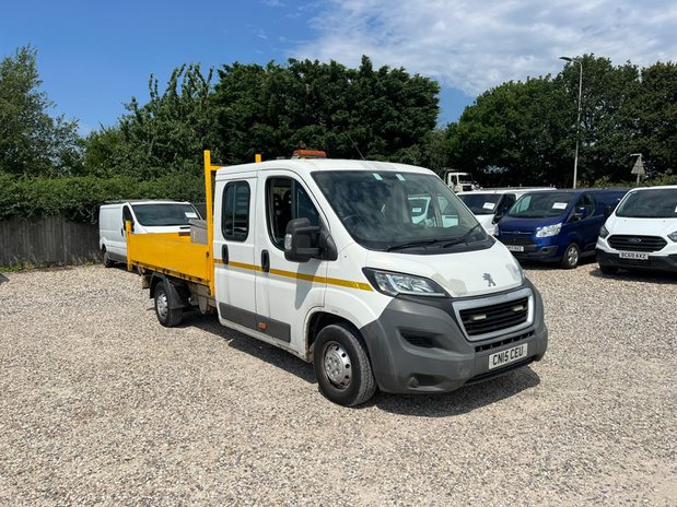 Peugeot Boxer Tipper LWB L3 7 Seater Bluetooth Tow Bar EURO 6 NO VAT 5