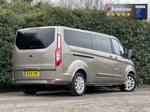 Ford Tourneo Custom Titanium L2 8 Seater No VAT Euro 6 VANLUX 3