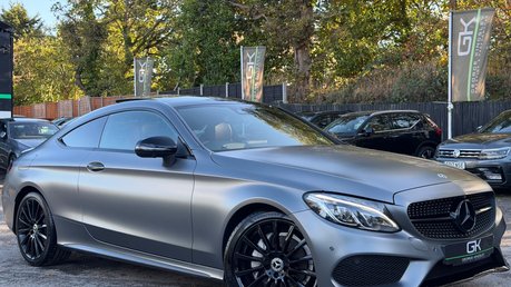 Mercedes-Benz C Class C 200 AMG LINE PREMIUM PLUS - MAGNO GREY FACTORY PAINT -ARMYTRIX EXHAUST 