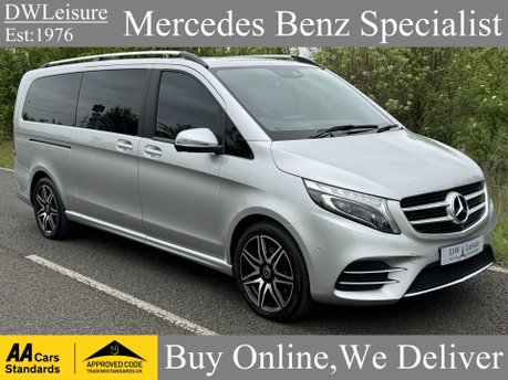Mercedes-Benz V Class V300 D AMG Line Auto Diesel 8 Seater EX-LWB/360CAM/SAT NAV/FULL LEATHER