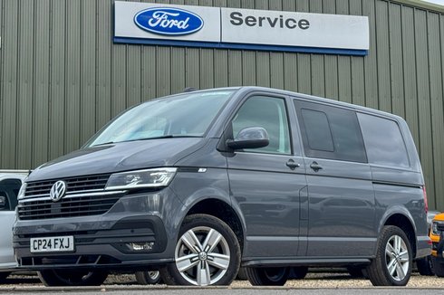 2022 Volkswagen TransporterCrew Cab SWB L1H1 T30 Tdi Kombi Highline Auto Air Con Sensors EURO 6 — thumbnail 43 of 51