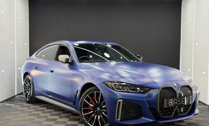 BMW i4 M50 Frozen Portimao Blue Laser Lights Sunroof HUD Carbon Decor FBMWSH +++ 1