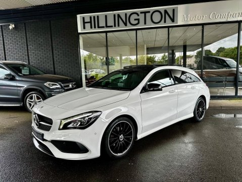 Mercedes-Benz CLA Class 1.6 CLA200 AMG Line Night Edition (Plus) Shooting Brake 7G-DCT Euro 6 (s/s) 9