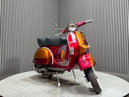 Piaggio Vespa Douglas 125 2002 SHOWING 1,563 MILES GOOD RUNNING GEARED SCOOTER 125CC 2